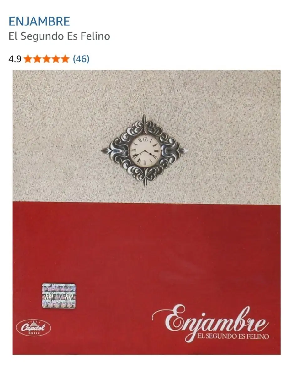 Enjambre 엔잠브레 CD 구함