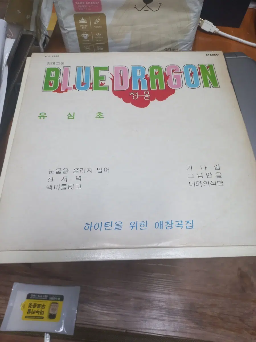 유심초 중대그룹 청용 lp