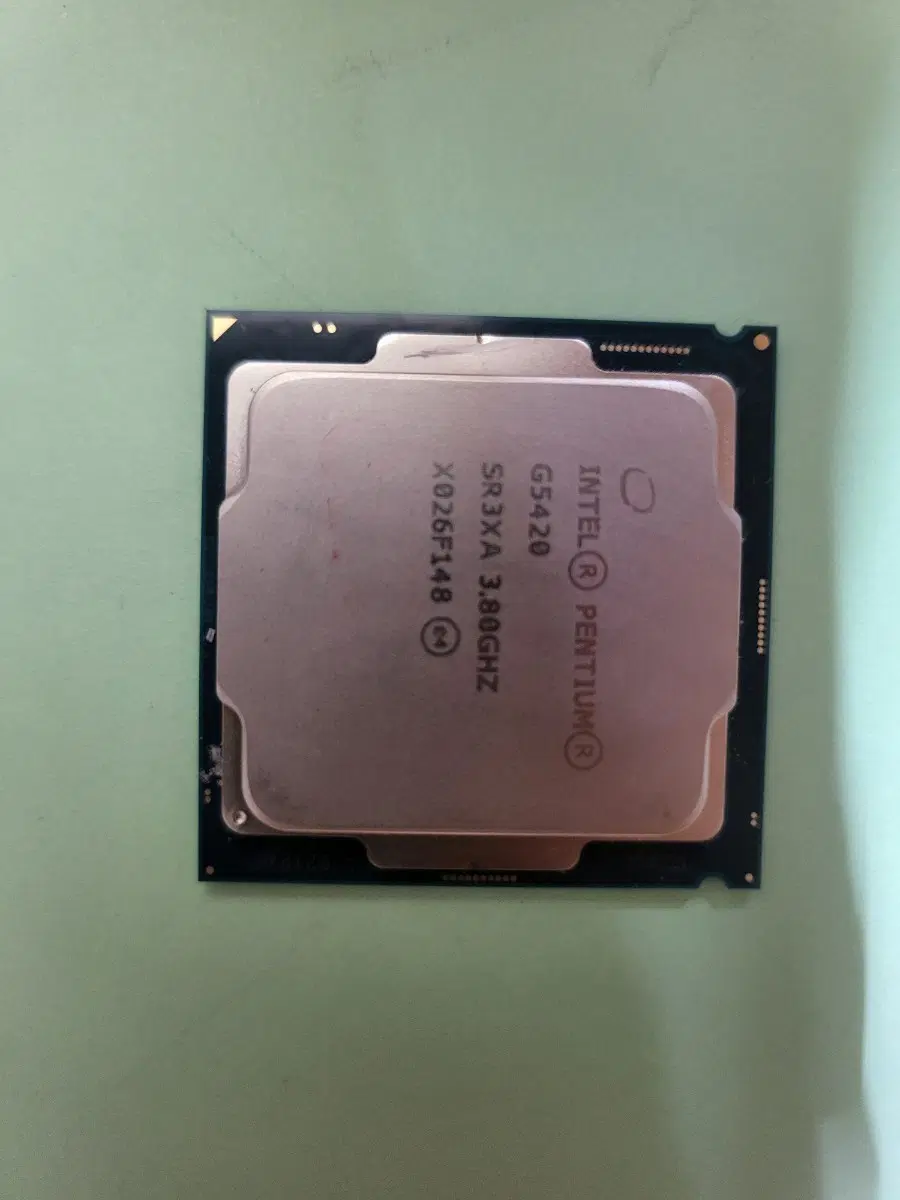 인텔 펜티엄 G5420 9세대 CPU g5420 20260806-01