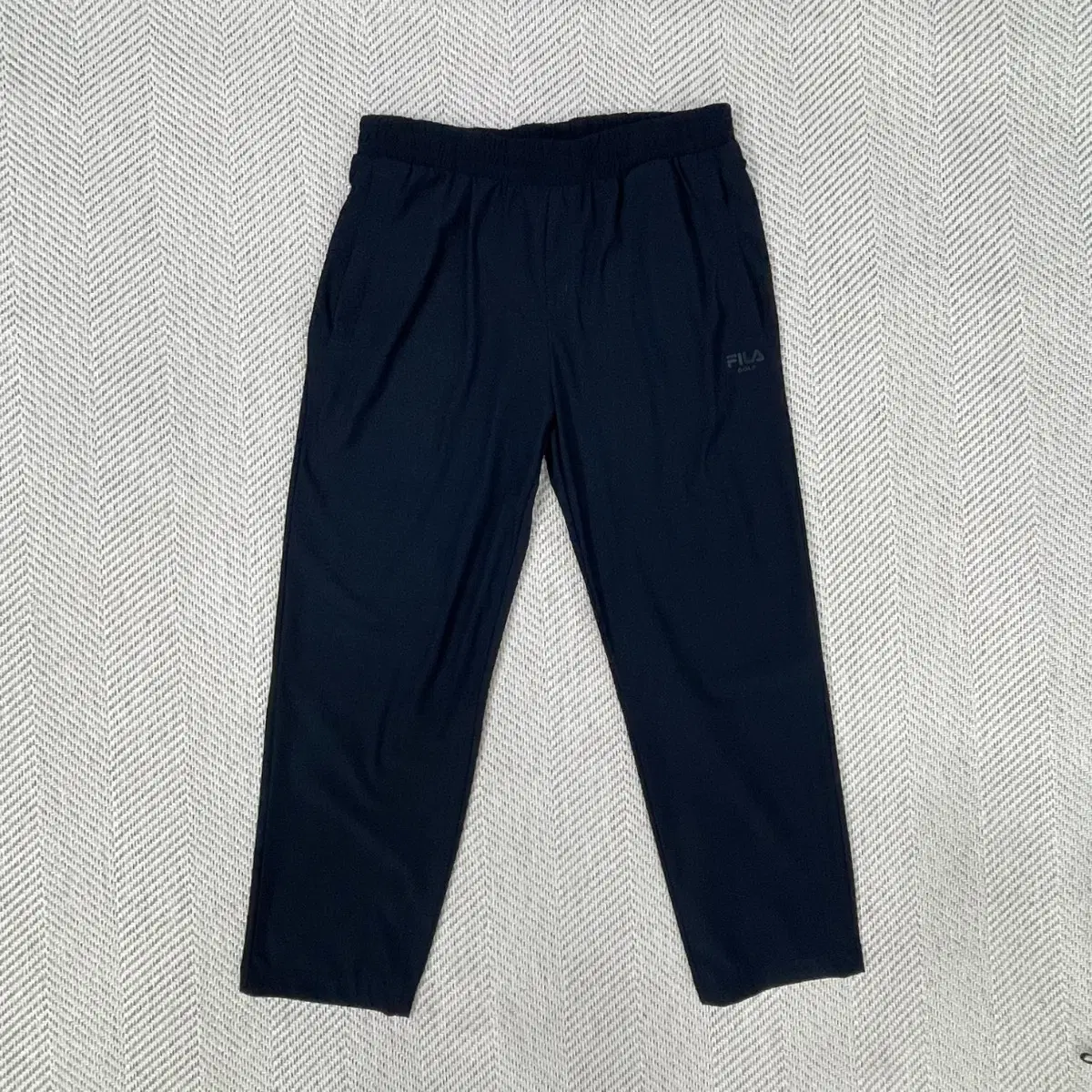 휠라 골프 바지 남성 블랙 XL