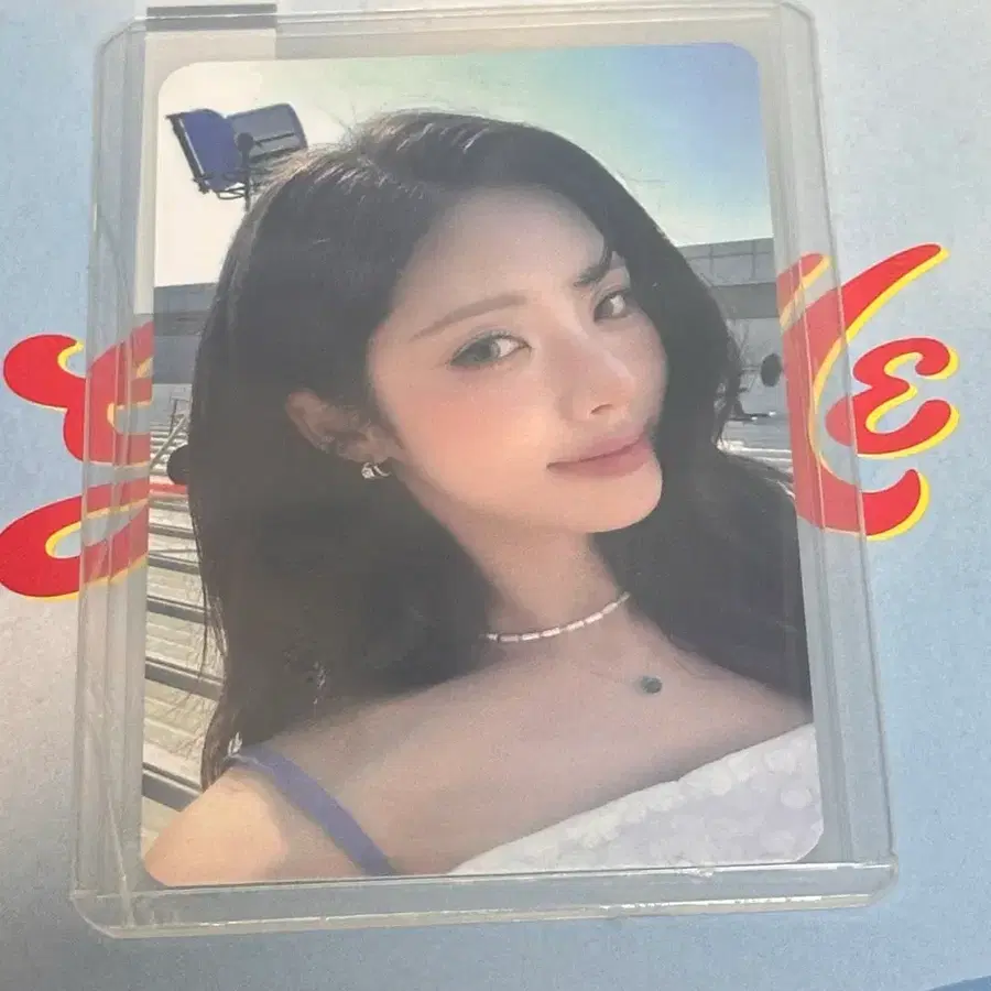 프로미스나인 박지원 비타민미 1주차 공방 포토카드