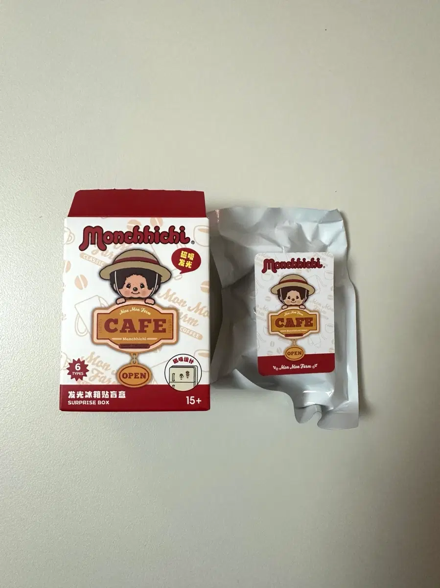 미니소 몬치치 라이팅 간판 마그넷