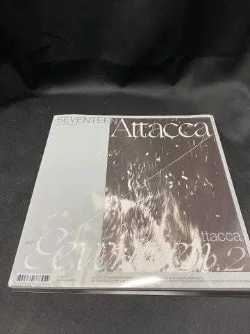 SEVENTEEN 수입반 Hiphop Attaca Op.2 ver. *트레이딩 카드 미포함 힙포치