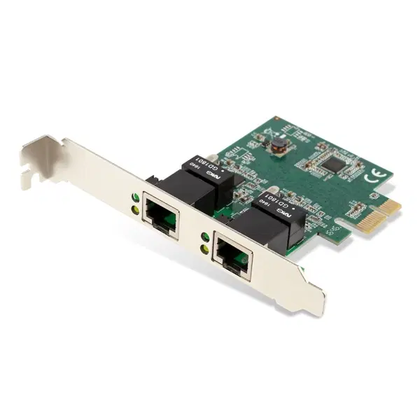 딜러가격(새상품)넥스트유 NEXT-3102D EX 듀얼 1G 기가비트 티밍지원(유선랜카드/PCI-E/1000Mbps/2port)