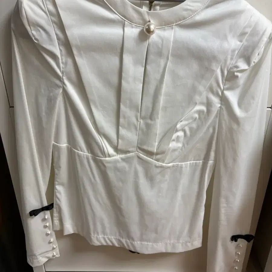 cherish택 진주블라우스 새상품