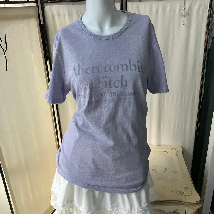 Abercrombie pastel printing short sleeve