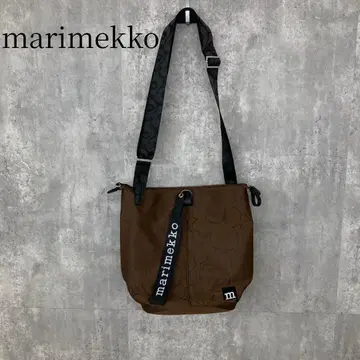 마리메꼬 marimekko 피에르 우니코 숄더백 브라운