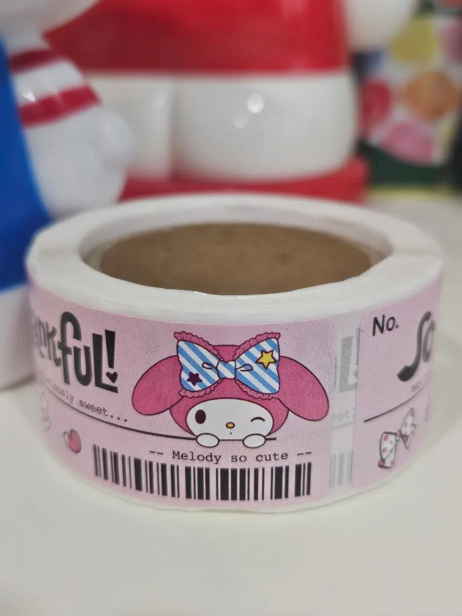 마이멜로디 롤스티커 포장스티커 120p