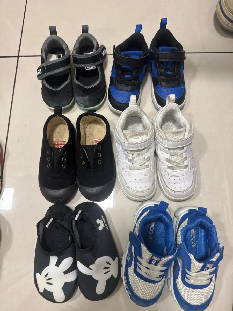 아기신발 140 5켤레 일괄