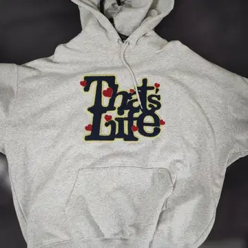 That's Life 후드티 그레이