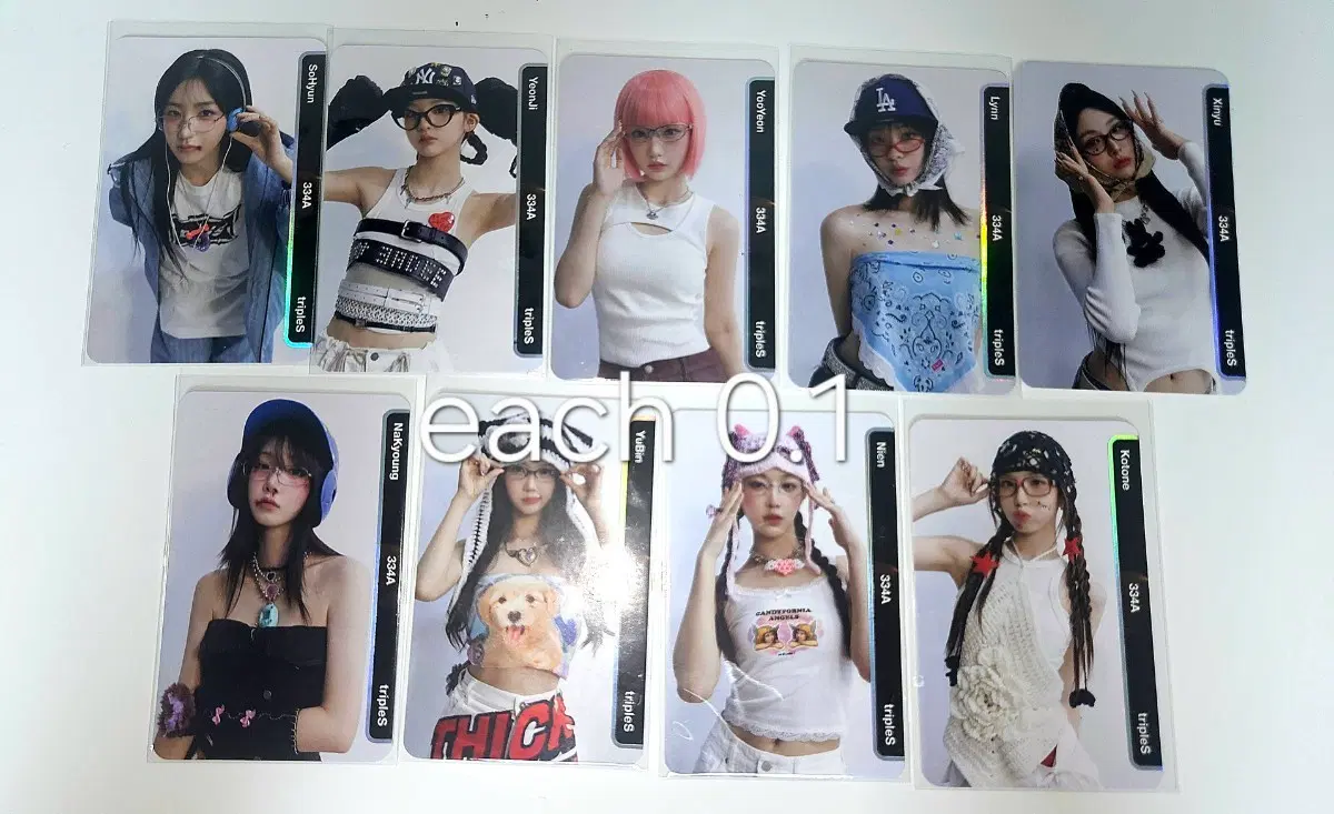 트리플에스 오브젝트 포카 판매
