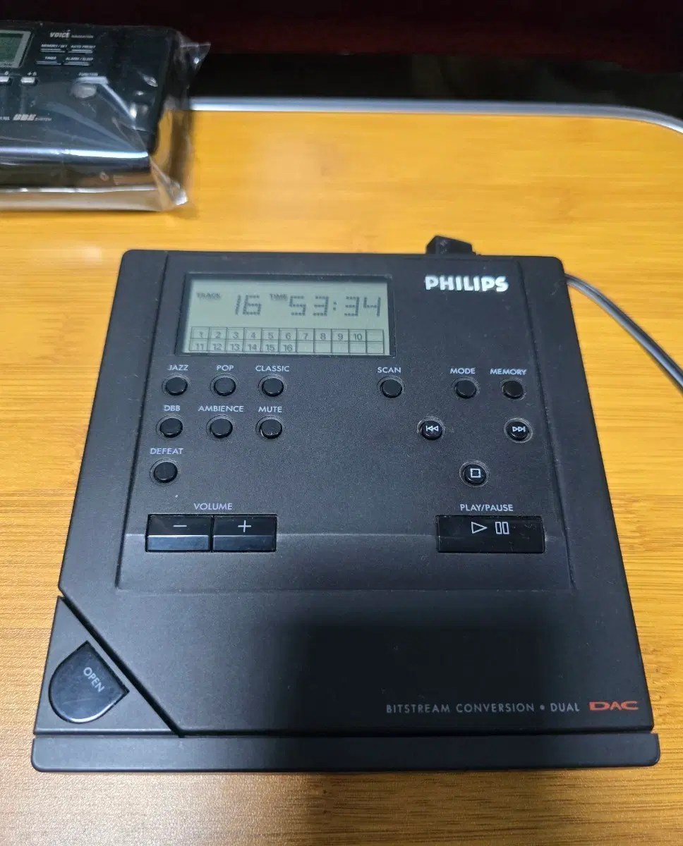 필립스 AZ6808 씨디플레이어.