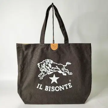 IL BISONTE 토트백 다크 그레이