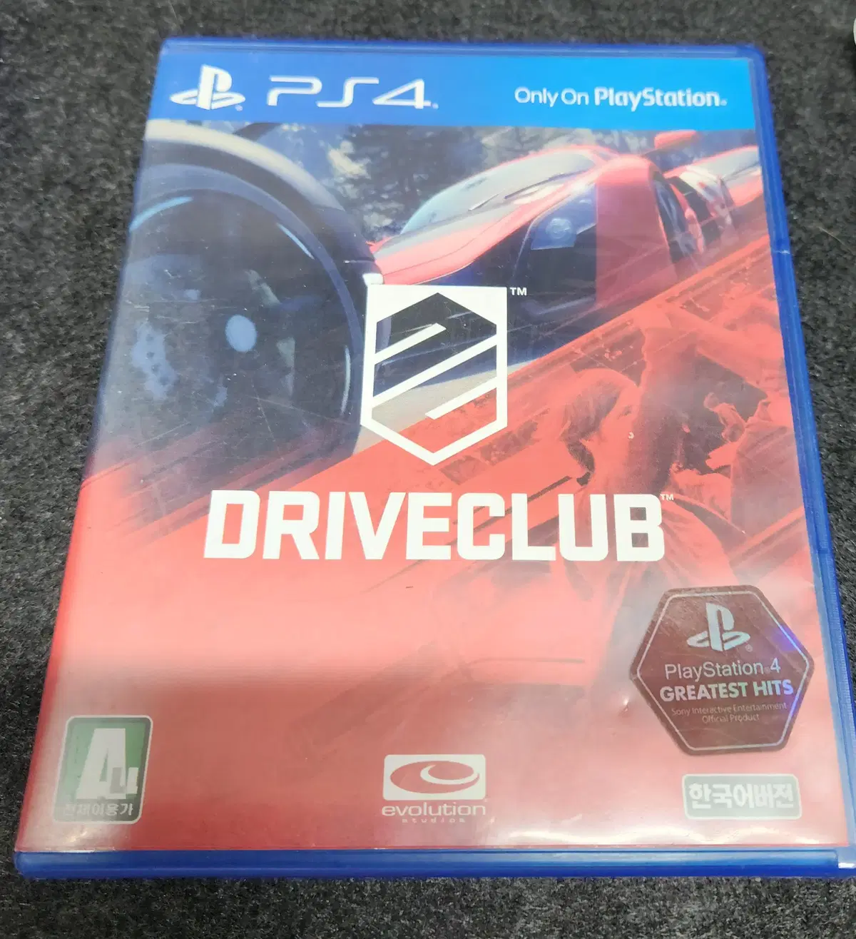 드라이브클럽 (DRIVECLUB) 플레이스테이션 히트(Greatest Hits) 국내 정식발매 한글판