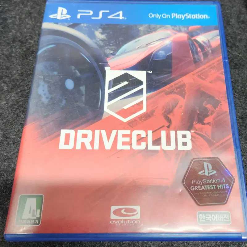 드라이브클럽 (DRIVECLUB) 플레이스테이션 히트(Greatest Hits) 국내 정식발매 한글판