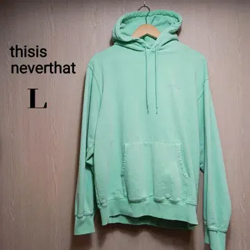 thisisneverthat 후드티 L 라이트 그린
