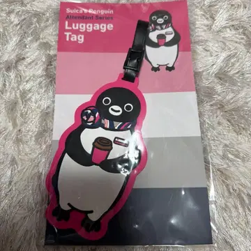 [ 미사용 ] Suica 펭귄 러기지택 어텐던트 시리즈