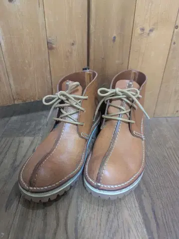 HERZ 헬츠 가죽 부츠 카멜