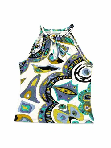 EMILIO PUCCI 에밀리오 푸치 슬리브리스 올 패턴 상의