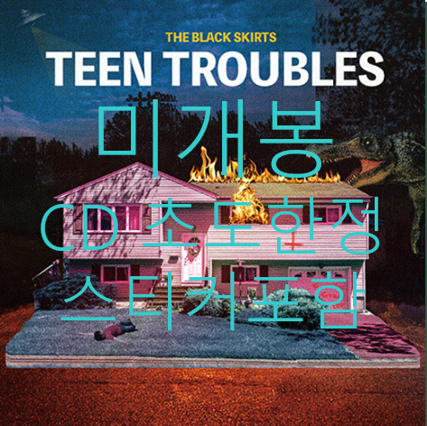 [미개봉 초판] 검정치마 (The Black Skirts) - 3집 / Teen Troubles Part. 3 (미개봉, 초판한정 스티커 + 앨범 소개글 삽입, CD)