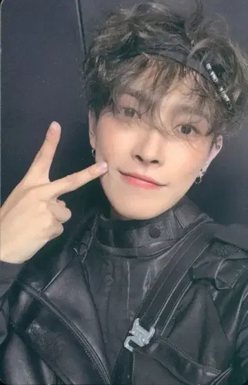 ATEEZ THE WORLD EP.FIN : WILL HONG JOONG 트레이딩 카드 A-A