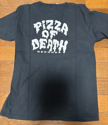 PIZZA OF DEATH RECORDS 티셔츠 블랙 M