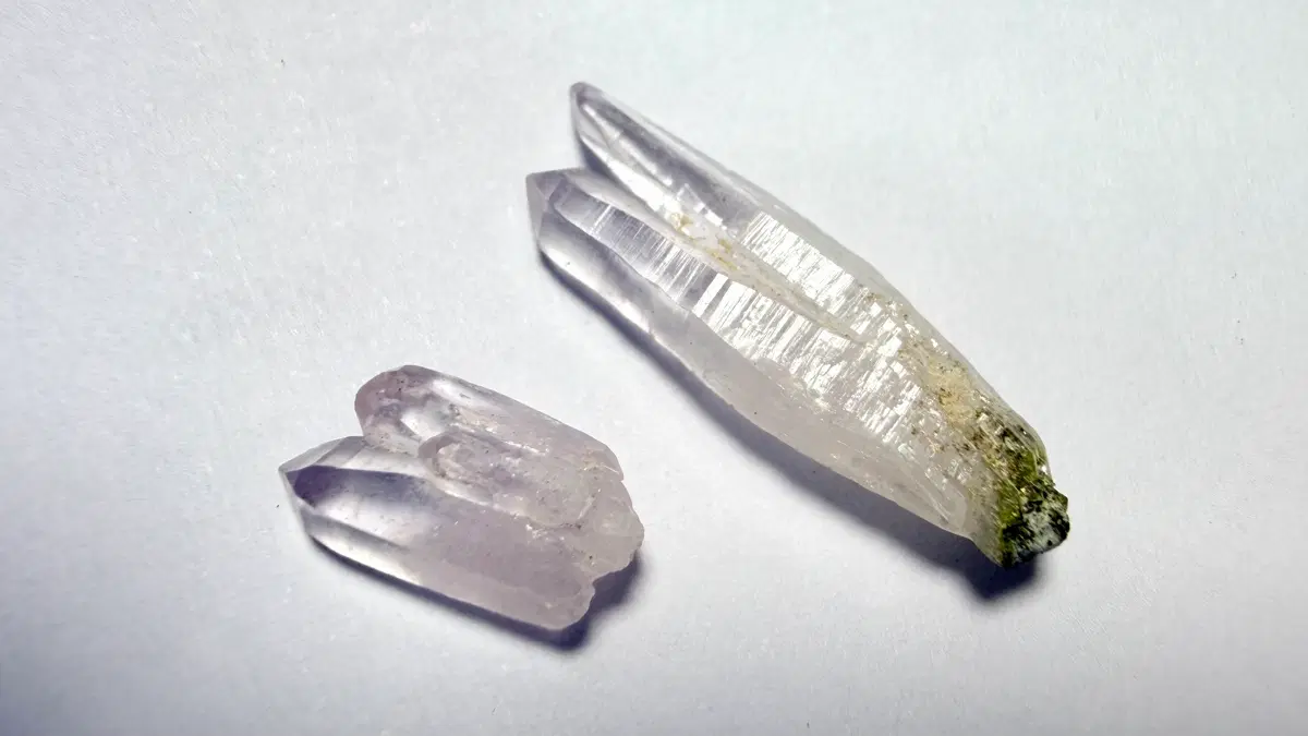 No.6031 천연 멕시코 베라크루즈 자수정 원석2개 7.5ct