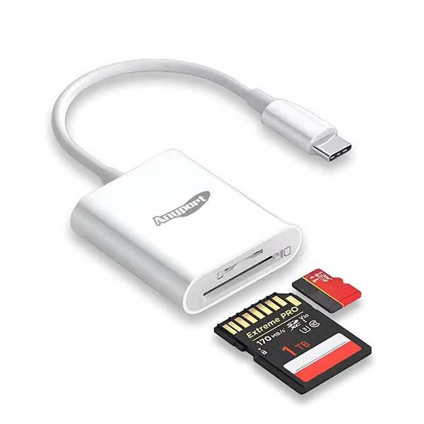 USB C타입 SD/TF 카드 리더기