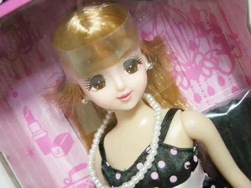 블랙 물방울 리본 원피스 아이돌 심볼제니 미개봉