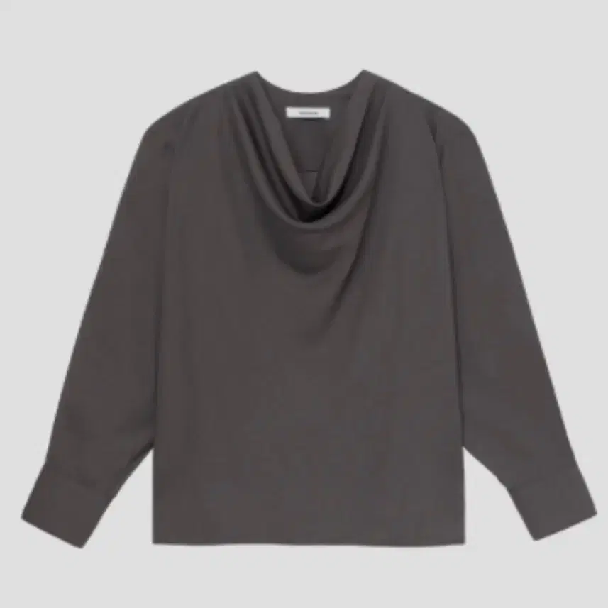 문달 드레이프 블라우스 Drape Blouse