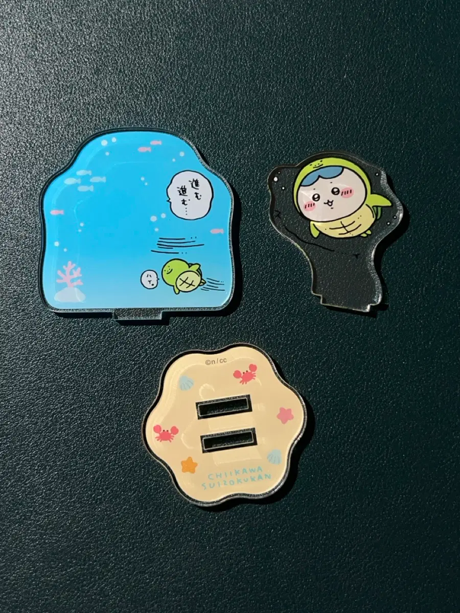 치이카와 먼작귀 수족관 거북이 하치와레 아크릴 스탠드