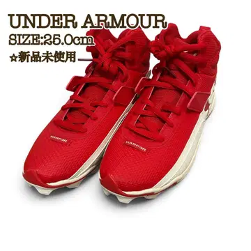 [새상품] UNDER ARMOUR HARPER 10 RM 25cm 레드