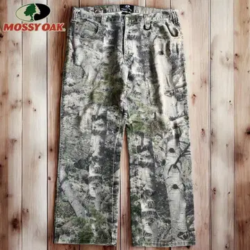 03M817 MOSSY OAK 리얼트리 카모 와이드 워크 팬츠 W36