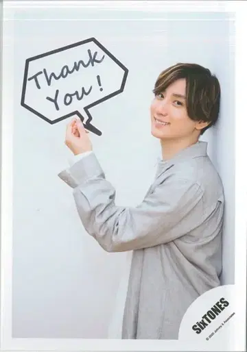 SixTONES Six TONES Snow Man 1st Anniversary 교모토 타이가 공식 사진 *1장