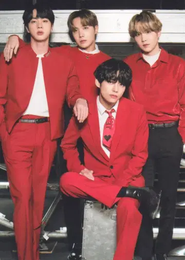 BTS 미니 포토카드 JIN/SUGA/J-HOPE/V 2020 MAP OF THE SOUL ON:E 4/8