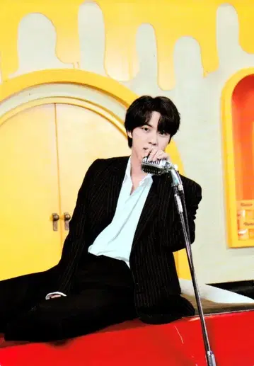 BTS 미니 포토카드 JIN 2021 PERMISSION TO DANCE ON STAGE 3/8
