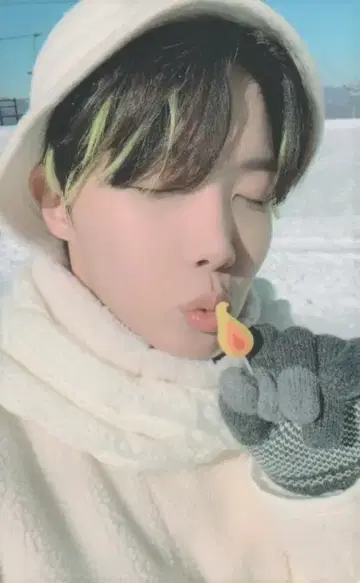 BTS 제이홉 2021 겨울 패키지 양면