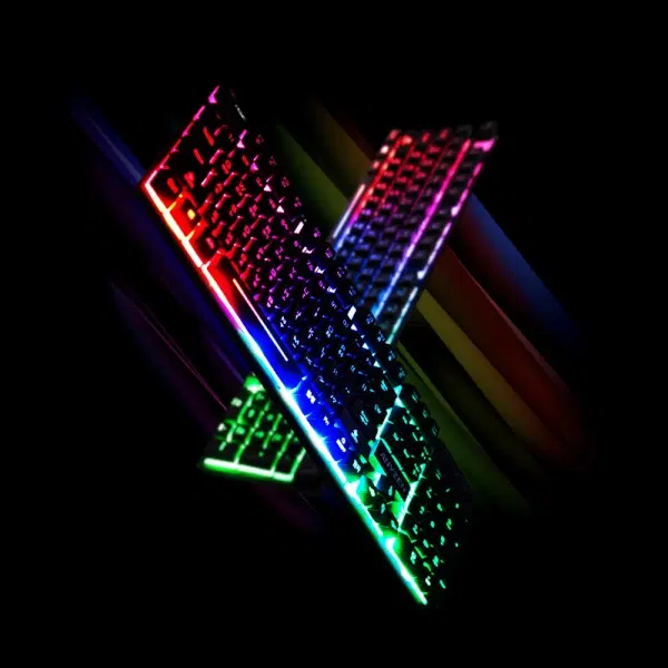 USB 연결 LED 백라이트 게이밍 키보드