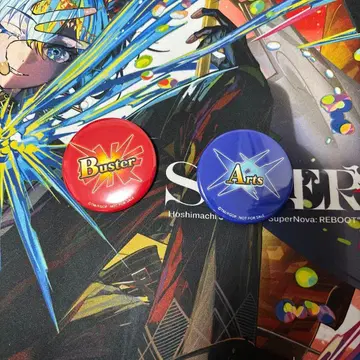 fgo Buster Arts 캔뱃지