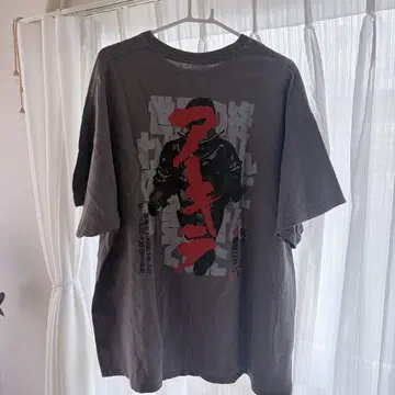 AKIRA 아키라 T셔츠 그레이 오버 사이즈