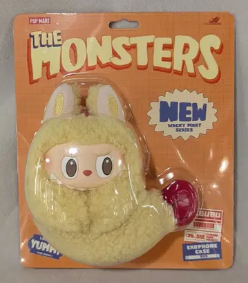 POP MART THE MONSTERS NEW WACKY MARY SERIES LABUBU YUMMY 이어폰 케이스