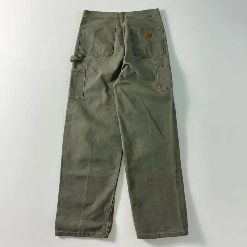 Carhartt 칼하트 모스그린 싱글니 카펜터 워크팬츠