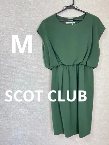 SONO SCOTCLUB 반팔 무릎 기장 원피스 M