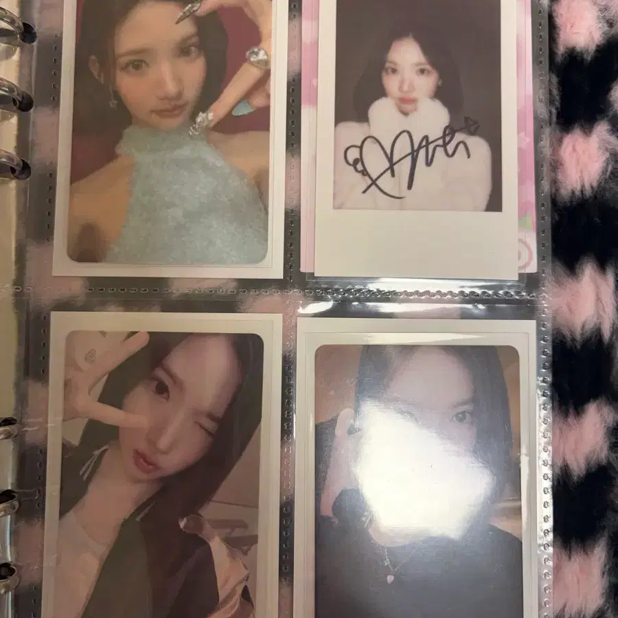 하츠투하츠 지우 포카4장 일괄