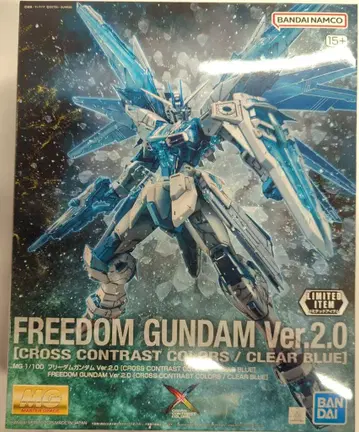 BANDAI SPIRITS MG 1/100 기동전사 건담 SEED 프리덤 건담 Ver.2.0 [CROSS CONTRAST COLORS/CLEAR BLUE] LIMITED