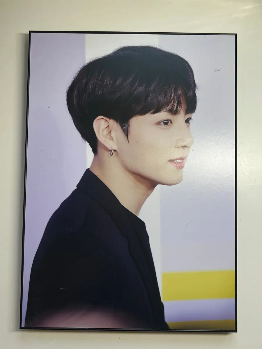 방탄소년단 정국 a3 액자 홈마 전시회 굿즈