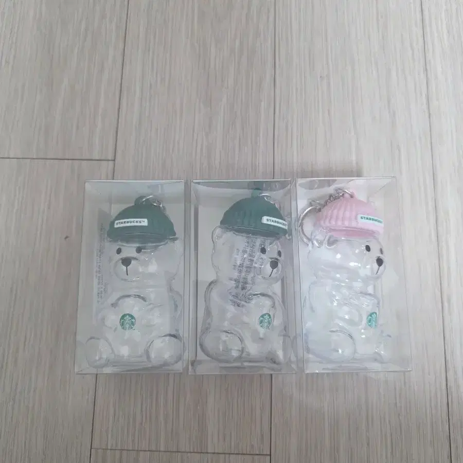 스타벅스 베어리스타 키링