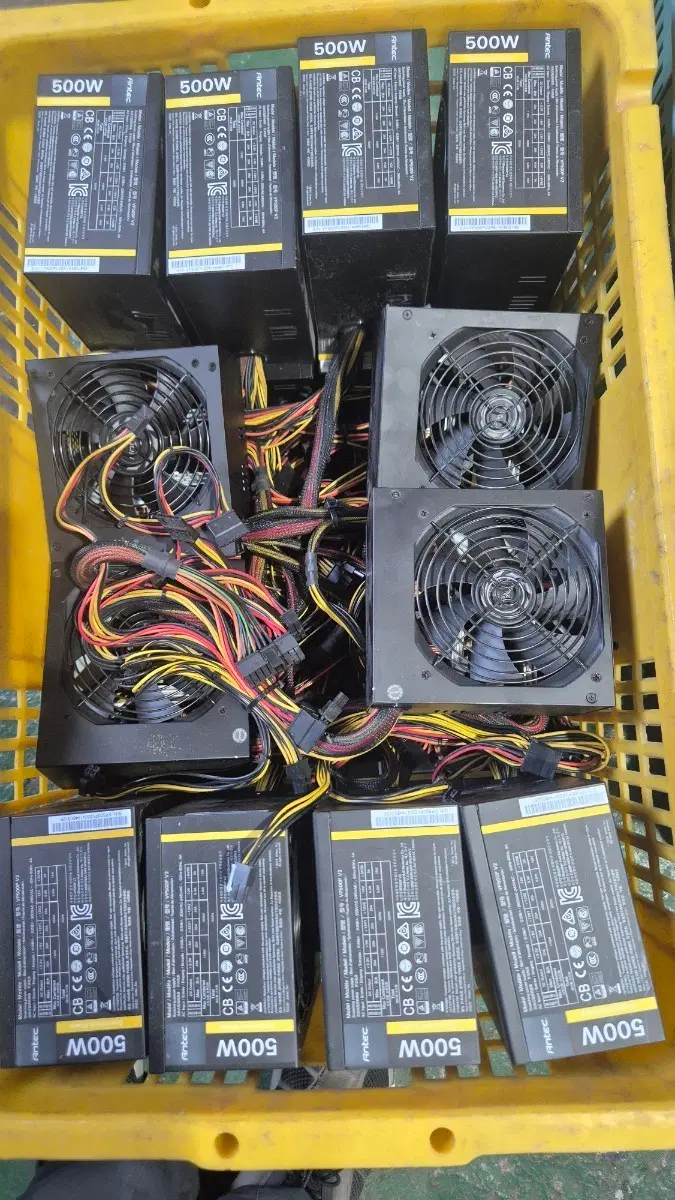 Antec 500W 파워 서플라이 다수