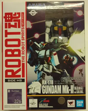 BANDAI SPIRITS ROBOT혼 [ SIDE MS ] 기동전사 Z 건담 RX-178 건담 Mk-II (에우고 사양) ver. A.N.I.M.E. 326