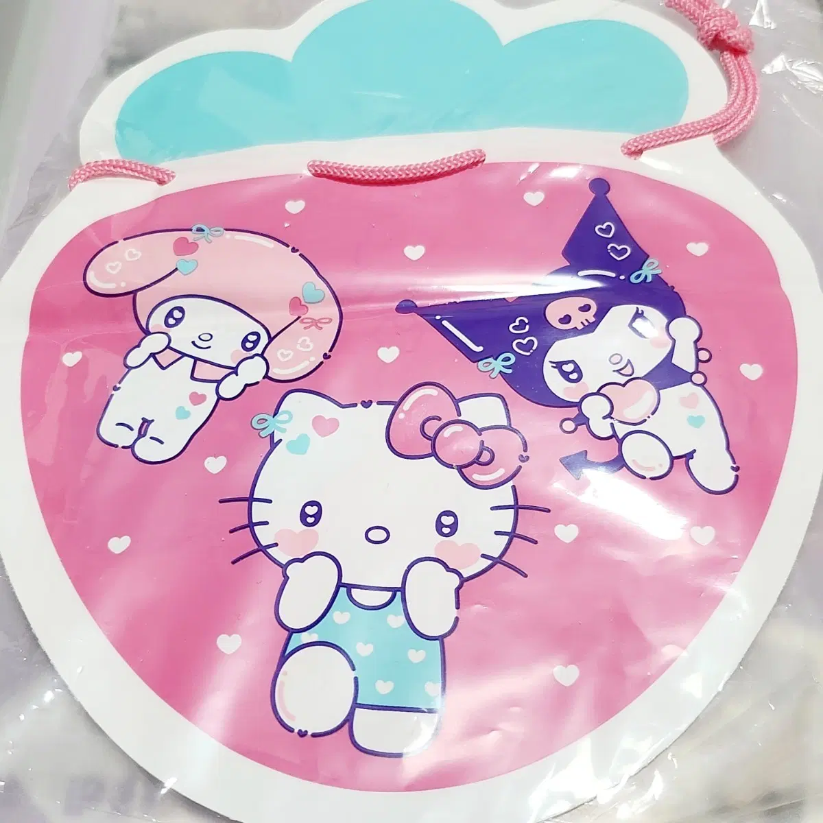 (미개봉) 산리오 이치고신문 부록 딸기 조리개